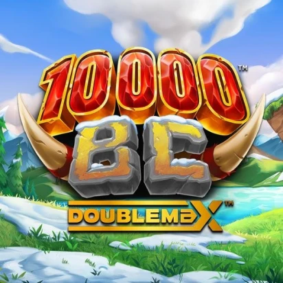10000 BC DoubleMax slot_title Logo
