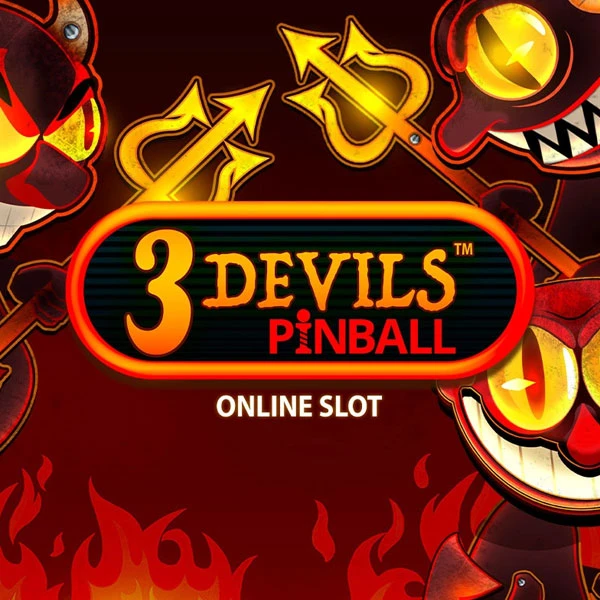 3 Devils Pinball slot_title Logo