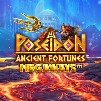 Ancient Fortunes: Poseidon Megaways slot_title Logo