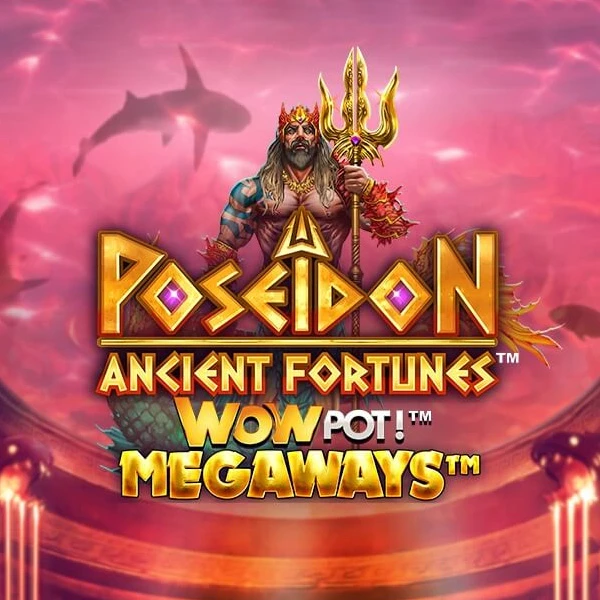 Ancient Fortunes Poseidon Wowpot Megaways slot_title Logo