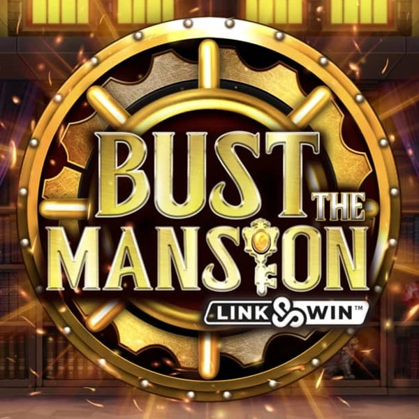 Bust The Mansion slot_title Logo