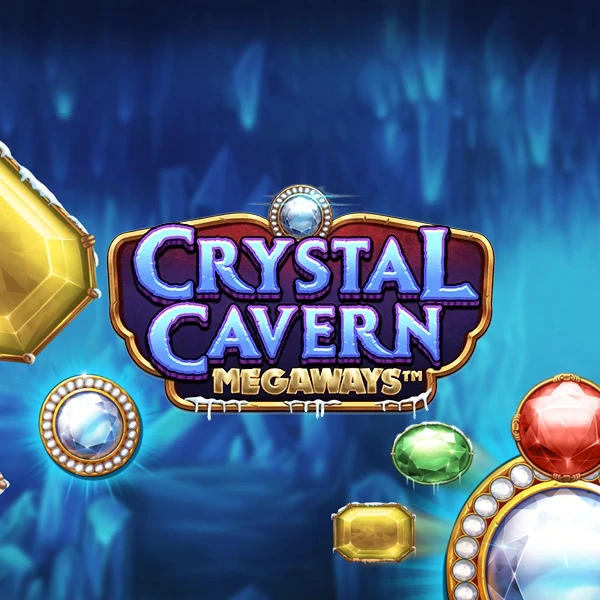 Crystal Cavern Megaways slot_title Logo