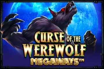 Curse of the Werewolf Megaways slot_title Logo