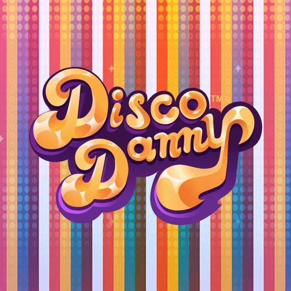 Disco Danny slot_title Logo