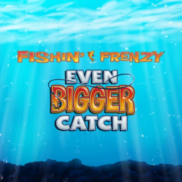 Fishin Frenzy Even Bigger Catch slot_title Logo