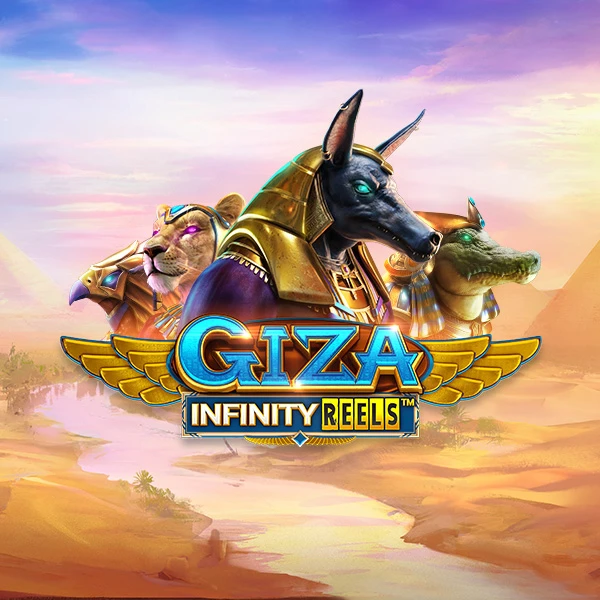 Giza Infinity Reels slot_title Logo