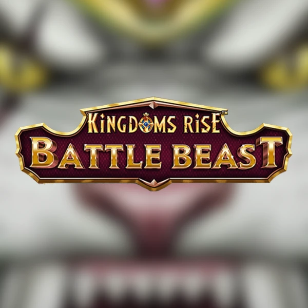 Kingdoms Rise Battle Beast slot_title Logo
