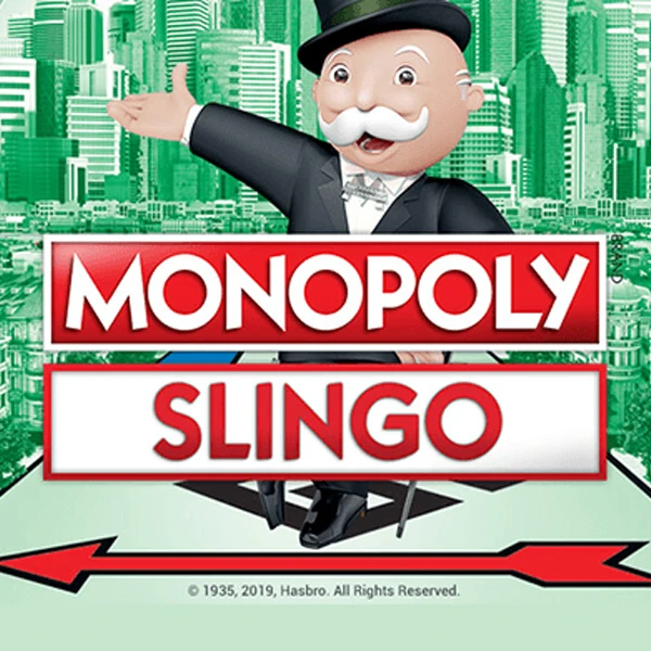 Monopoly Slingo slot_title Logo