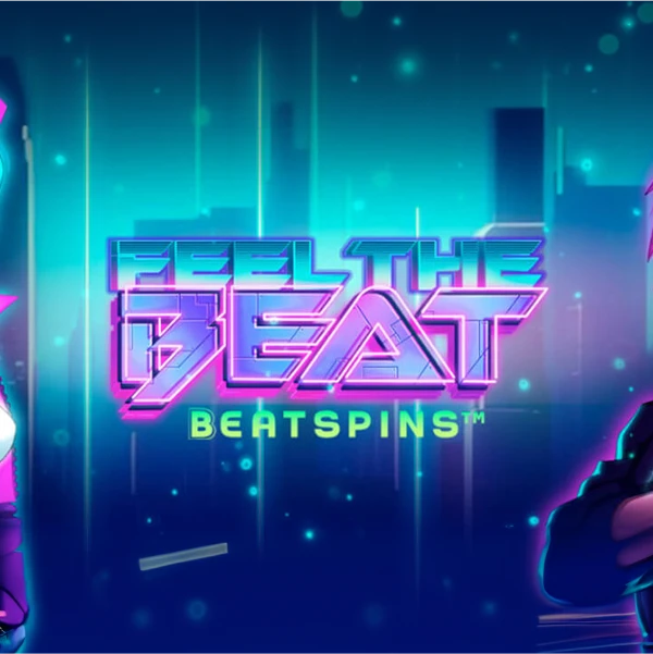 Feel the Beat Slot Logo