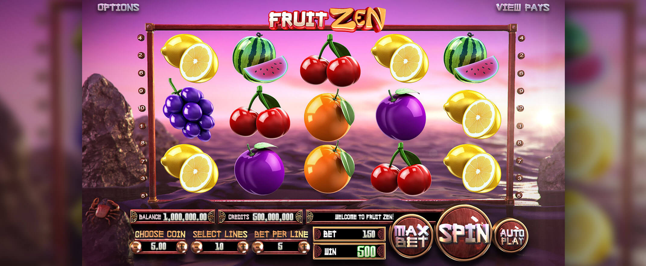 Fruit Zen Spielautomat