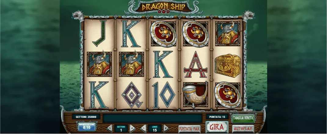 Dragon Ship videoslot