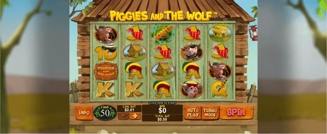 Piggies and The Wolf videoslot