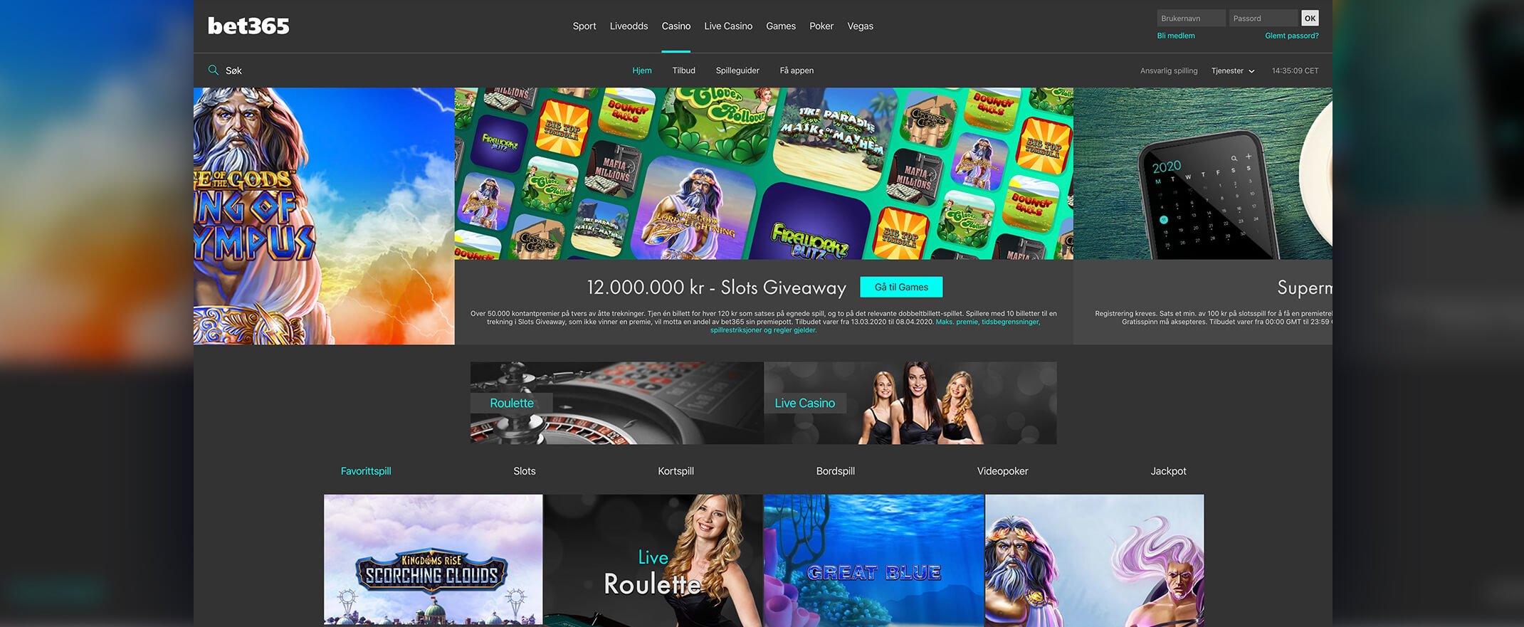 bet365 casino