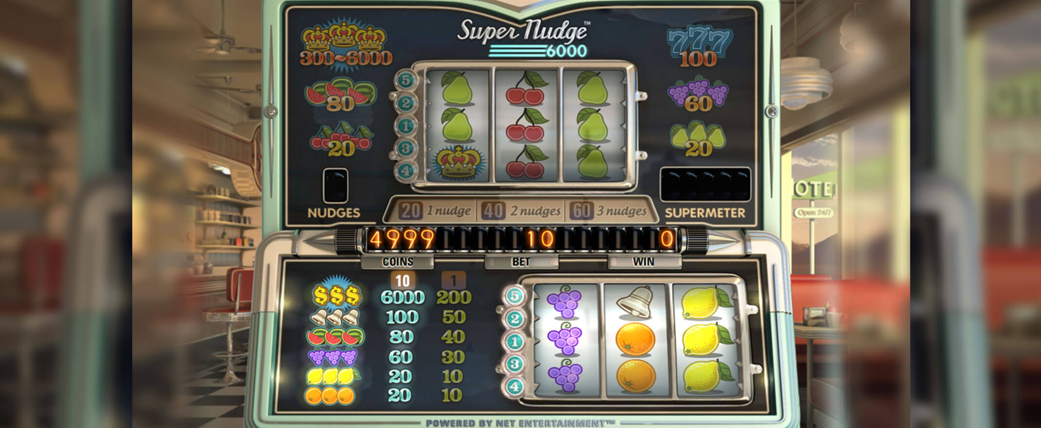 Super Nudge 6000 Spilleautomat