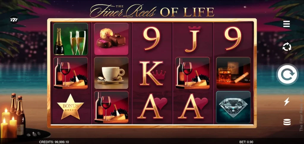 the finer reels of life slot screenshot