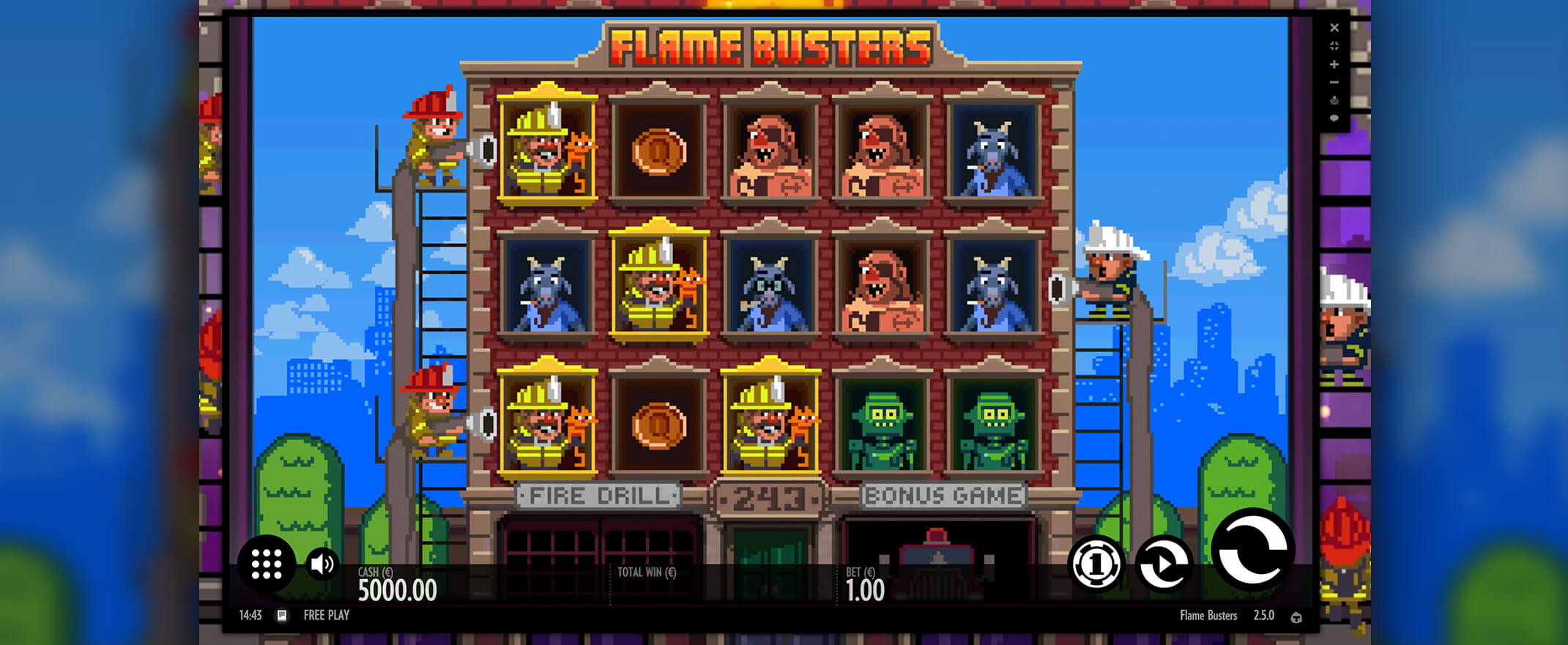 Flame Busters Spielautomaten spielen