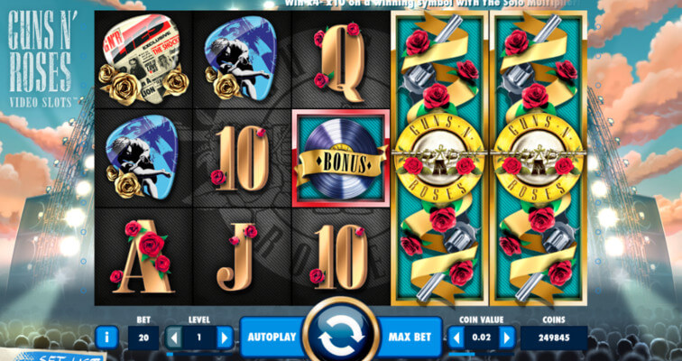 expanding wilds guns n roses slot