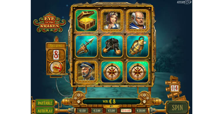 Eye of the kraken slot