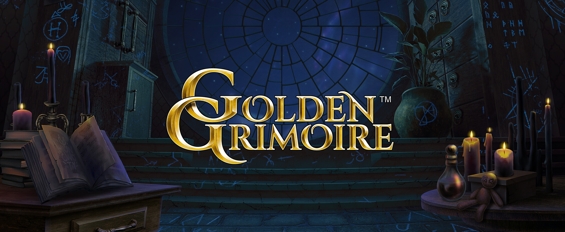 Golden Grimoire peliautomaatti - NetEnt