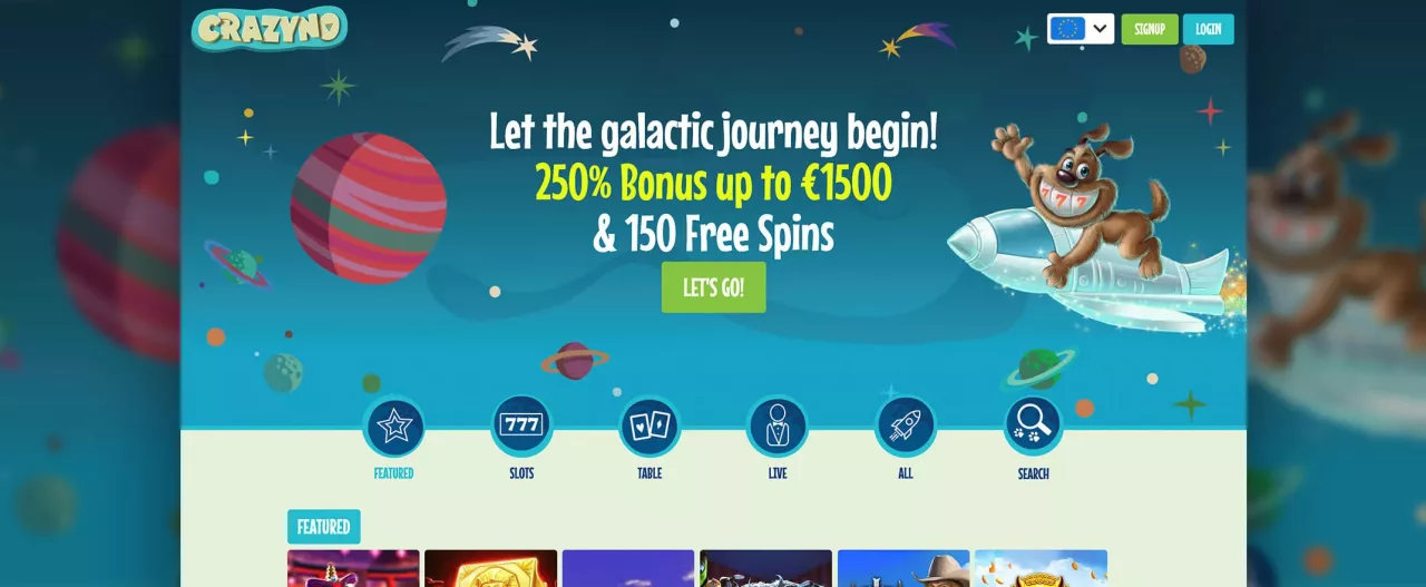 Crazyno Casino-Test