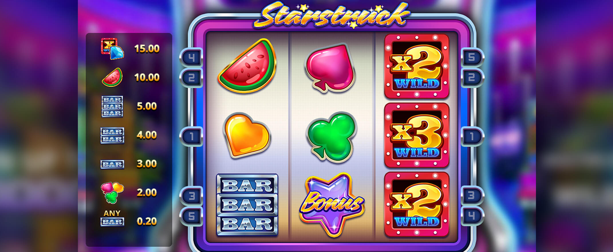 Starstruck slot from Nolimit City