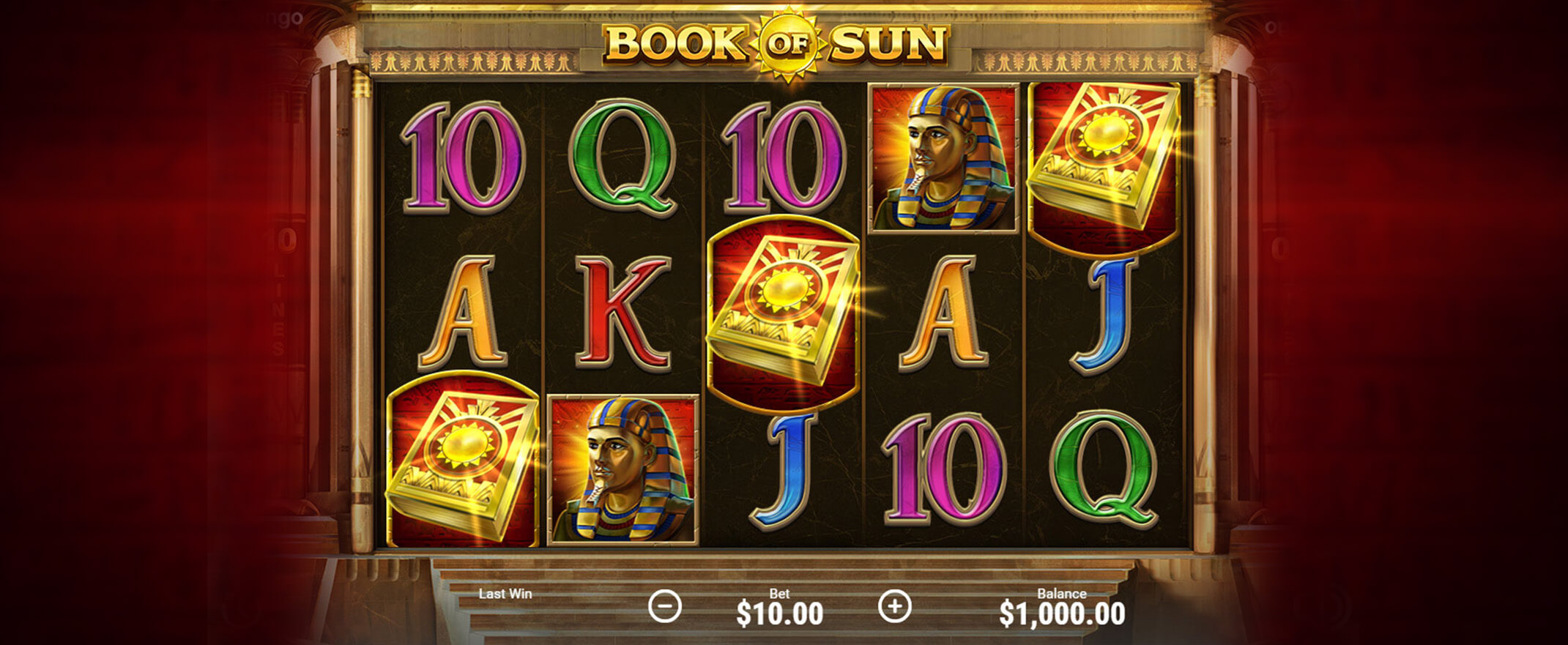 Book of Sun slot from Booongo