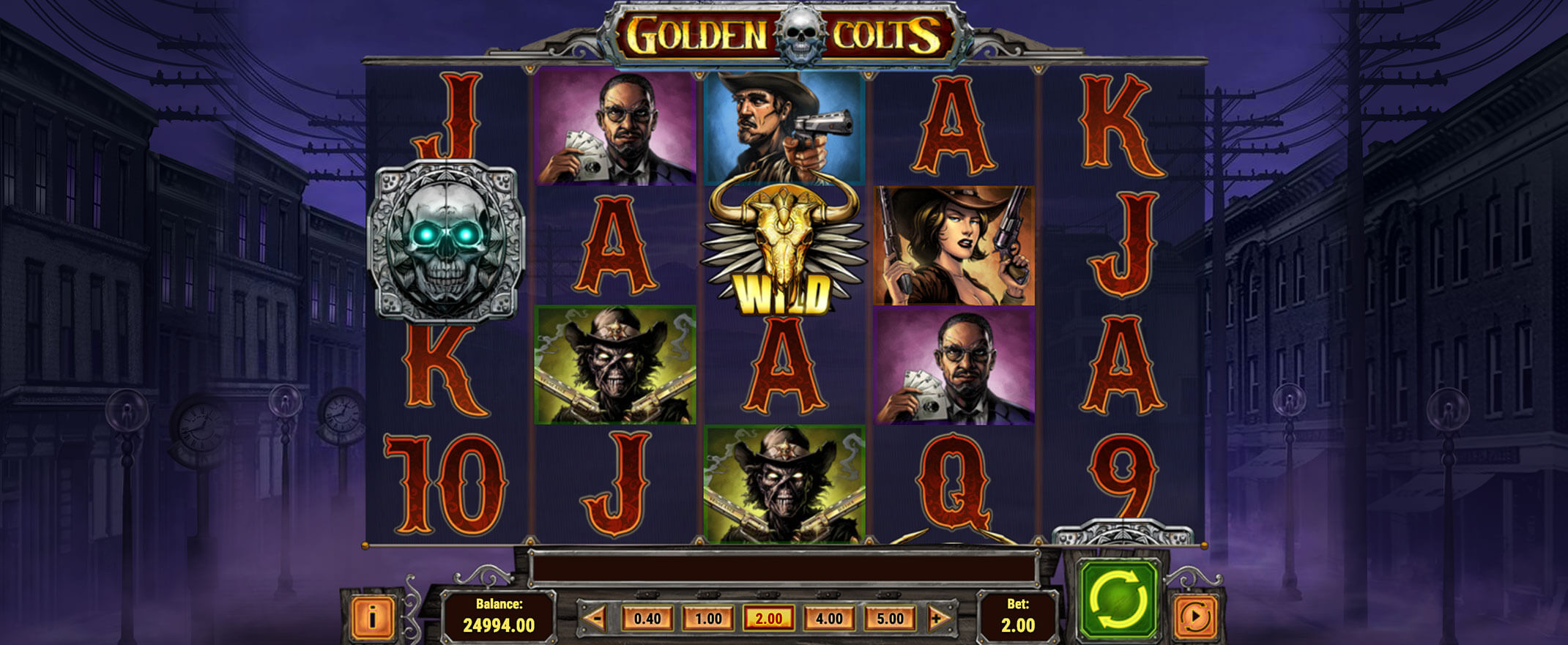 Golden Colts Spielautomat von Play'n Go
