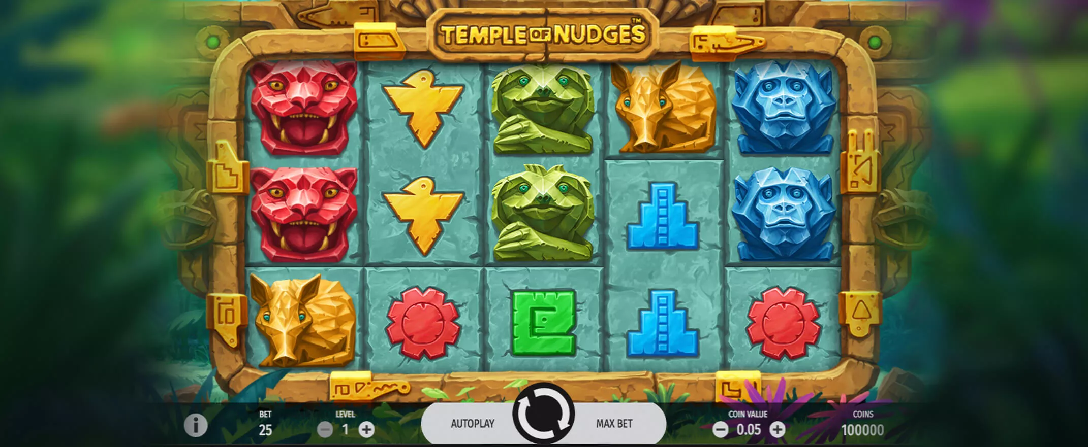 Temple of Nudges slot from NetEnt