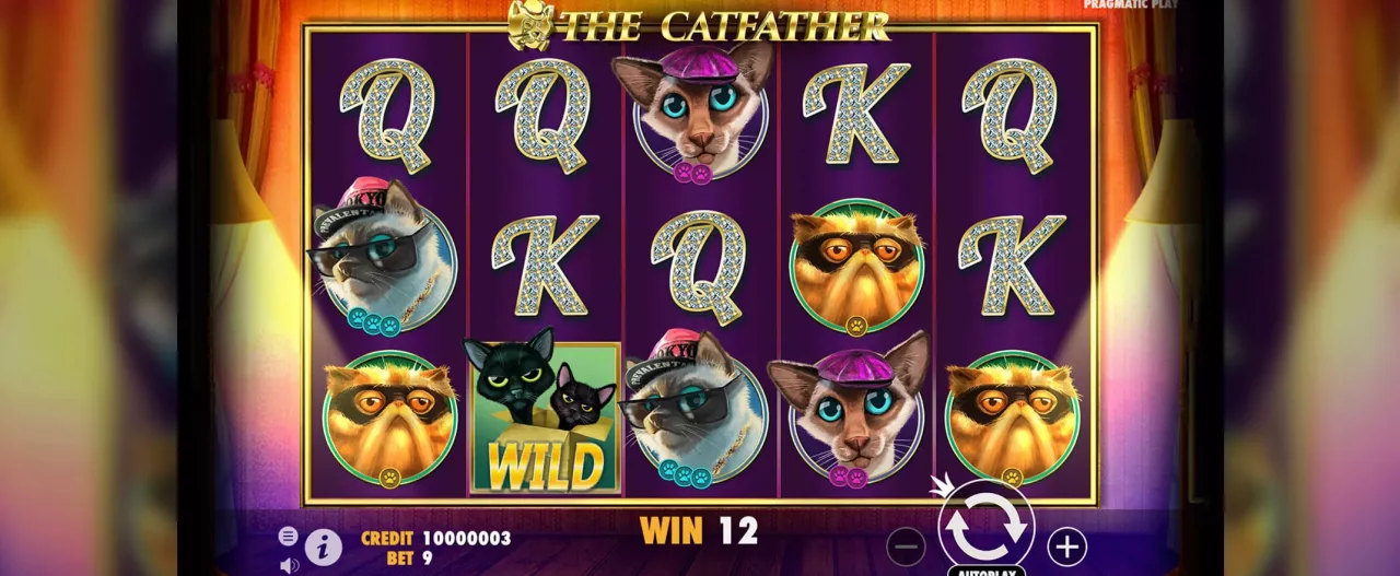 The Catfather slot screenshot