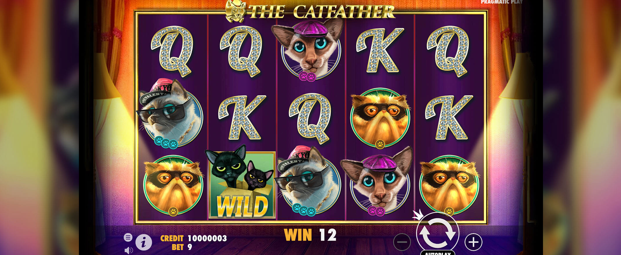 The Catfather slot screenshot