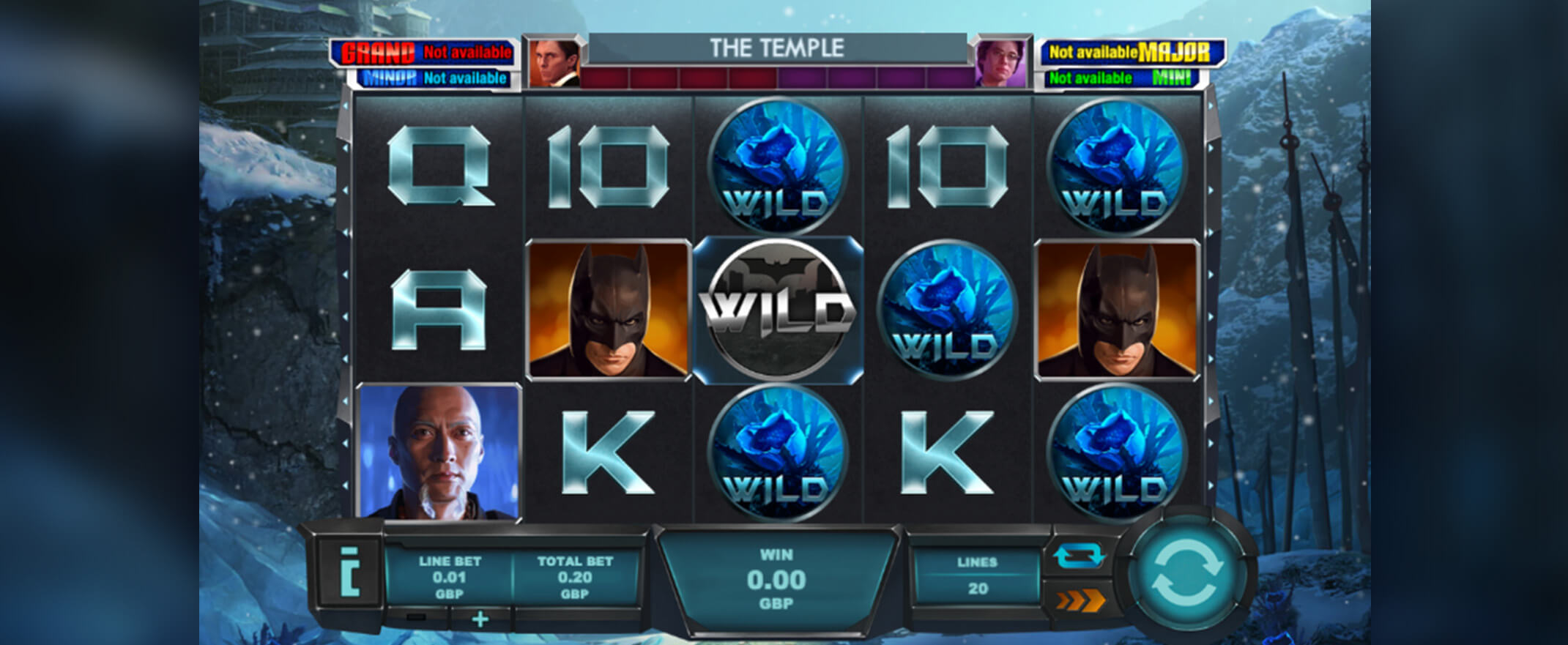 Batman begins slot from Play'n Go