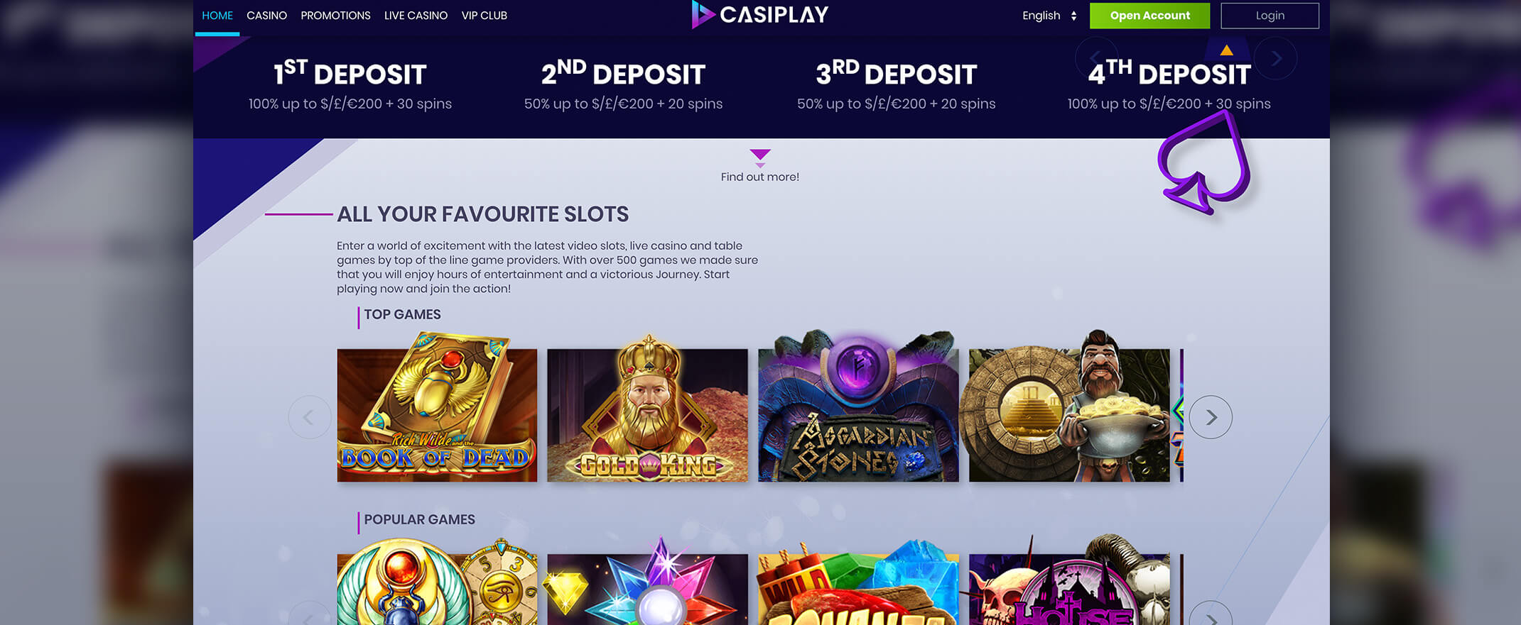 Casiplay Casinospill og spilleautomater