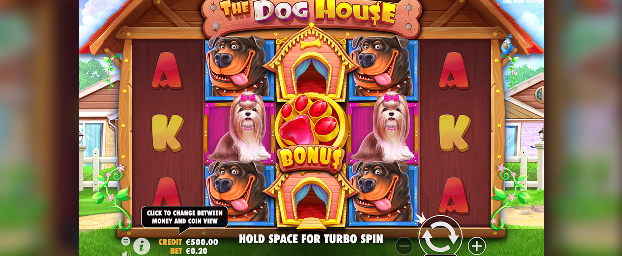 Dog House video slot from Pragmatic Play