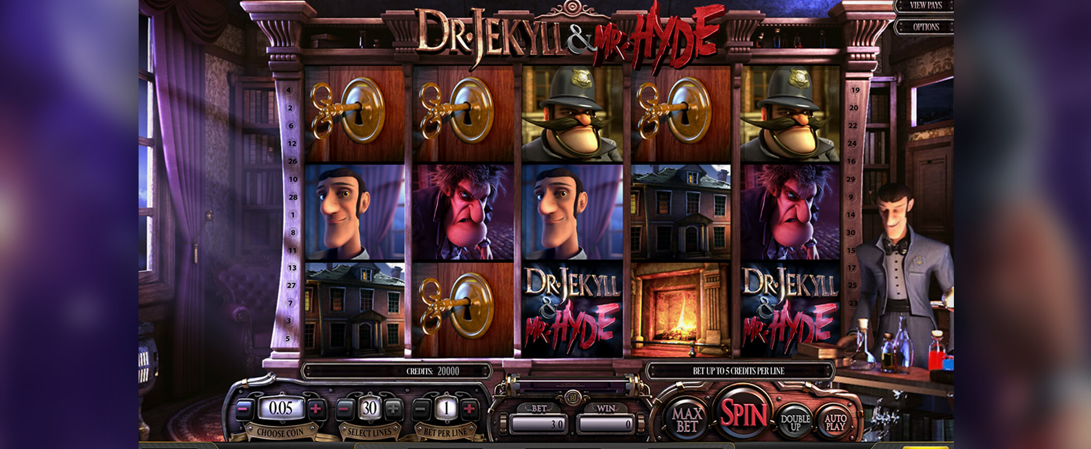 Dr Jekyll, Mr Hyde Spielautomat