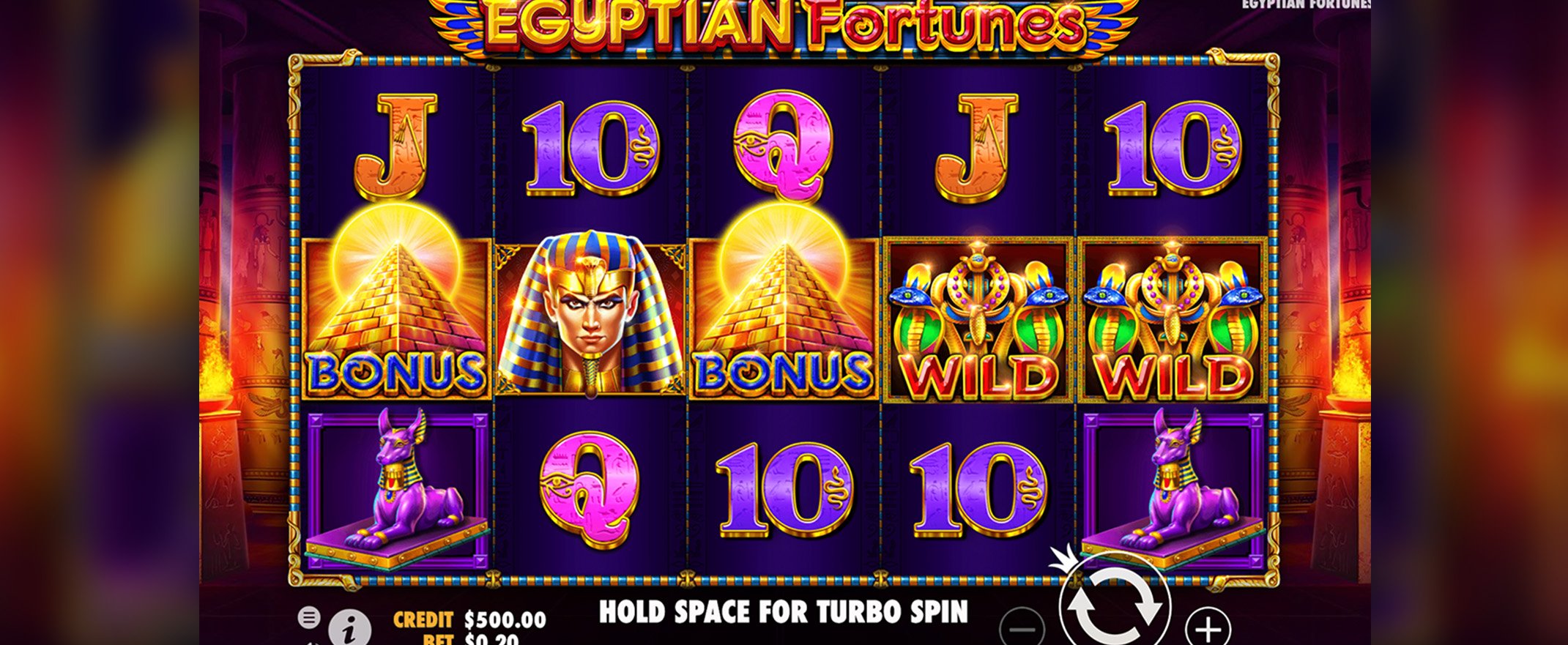 Egyptian Fortune spill