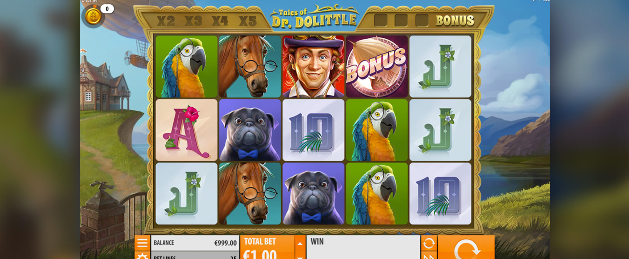 Tales of Dr. Dolittle, ein neues Spielautomat von Quickspin