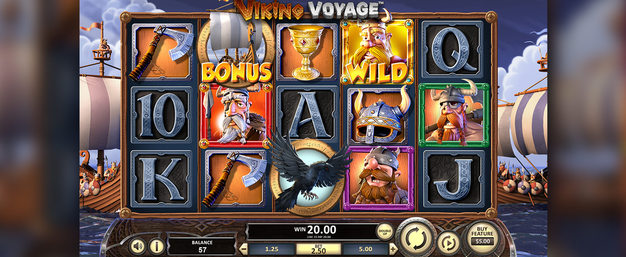 Viking Voyage peliautomaatti Betsoftilta