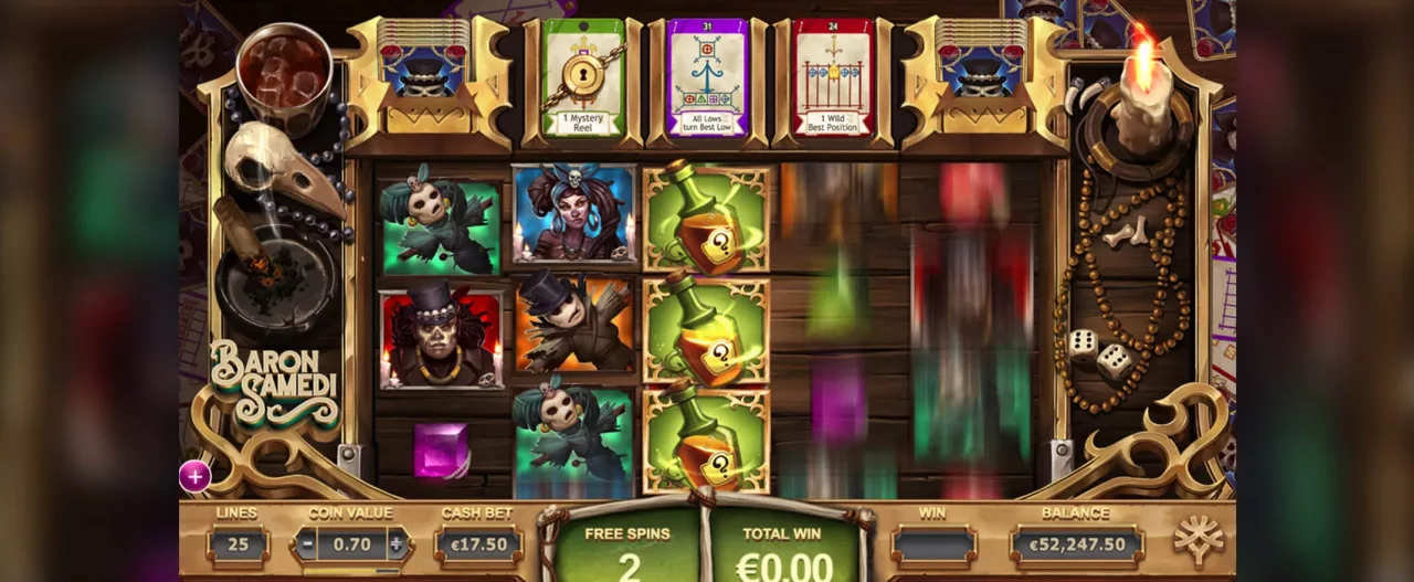juega a baron samedi