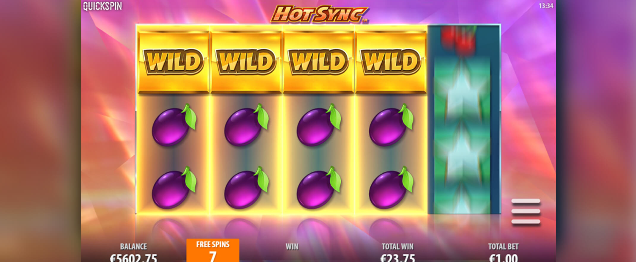 Hot Sync från Quickspin