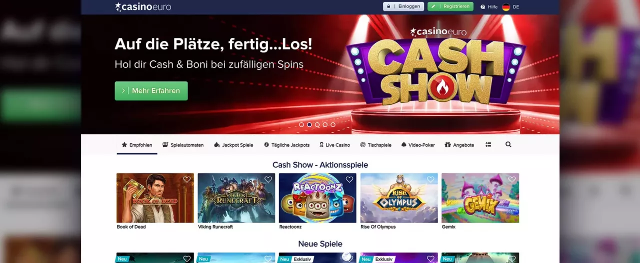 CasinoEuro Spielautomaten