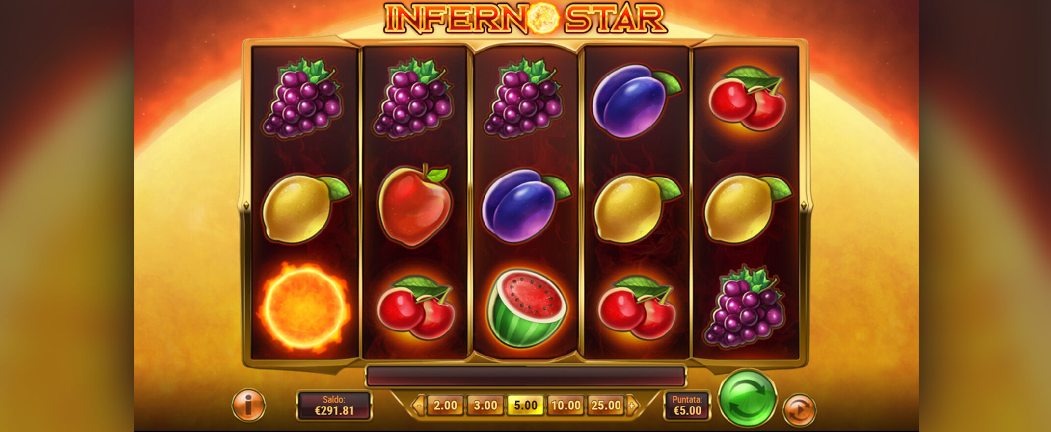 Inferno Star - Play'n Go peliautomaatti