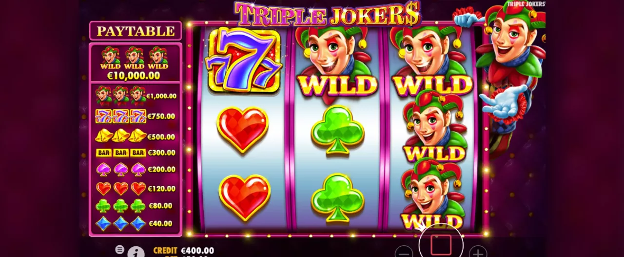 Triple Jokers slot from Pragmatic Play