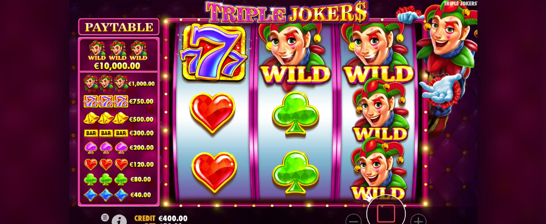 Triple Jokers slot from Pragmatic Play