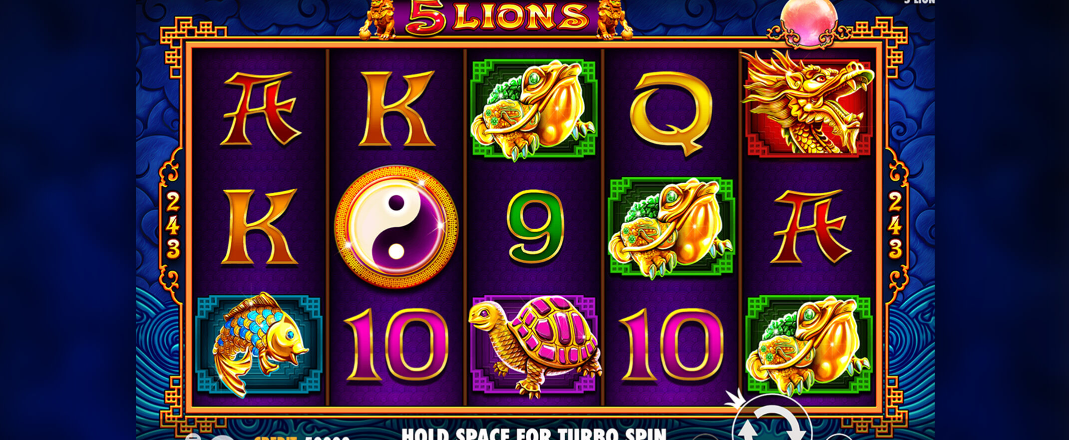 5 lions Gold slot