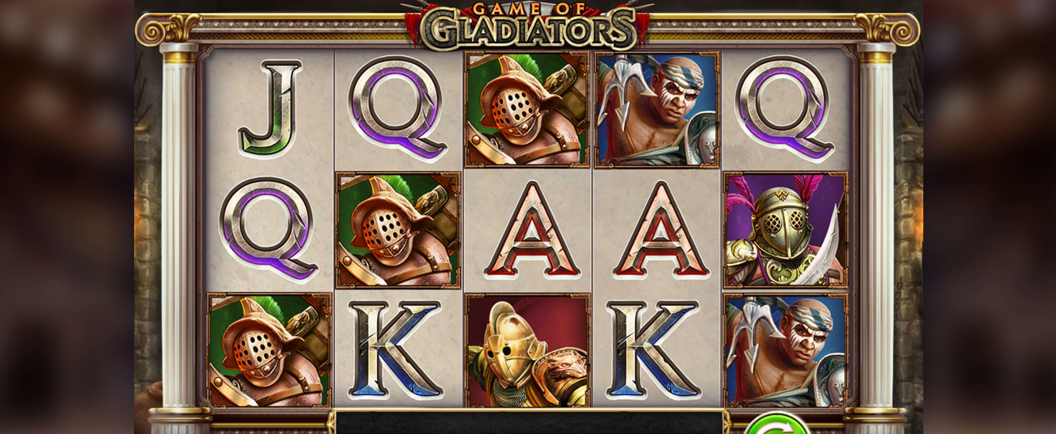 Game of Gladiators slot from Play'n Go
