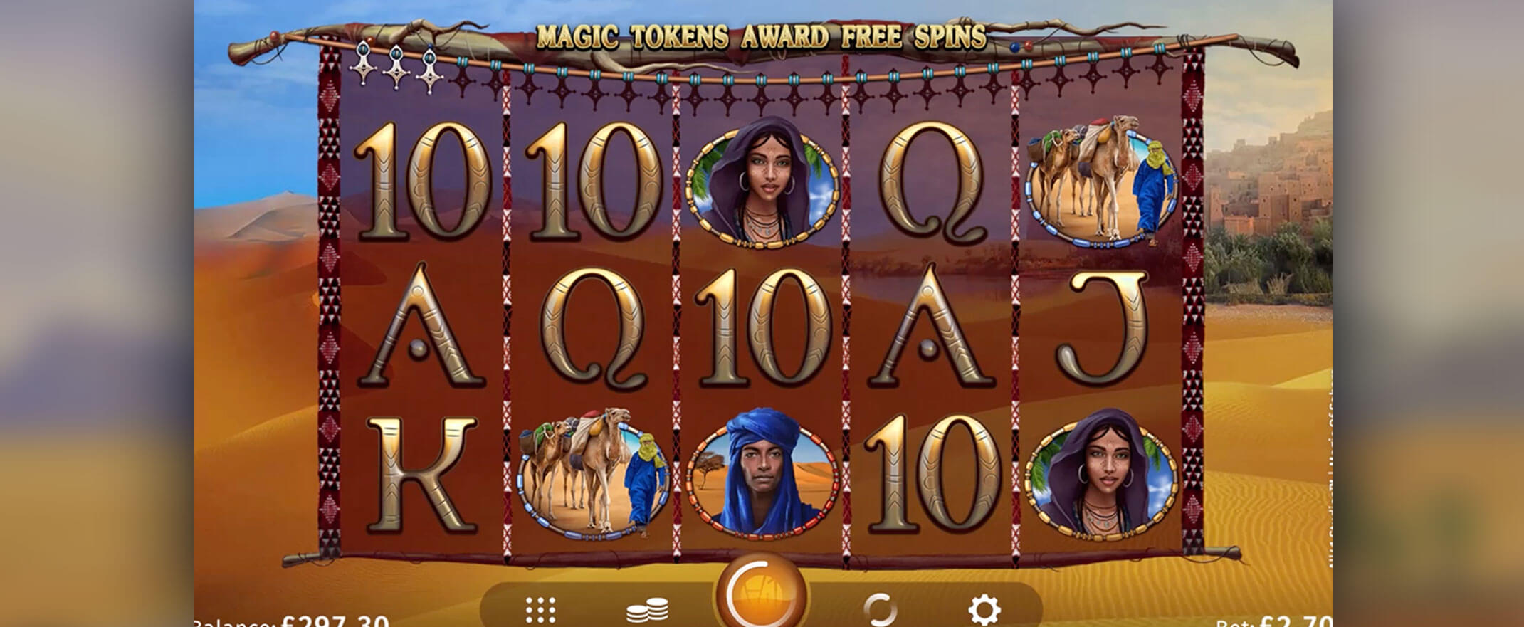 Magic of Sahara Spielautomat von Microgaming