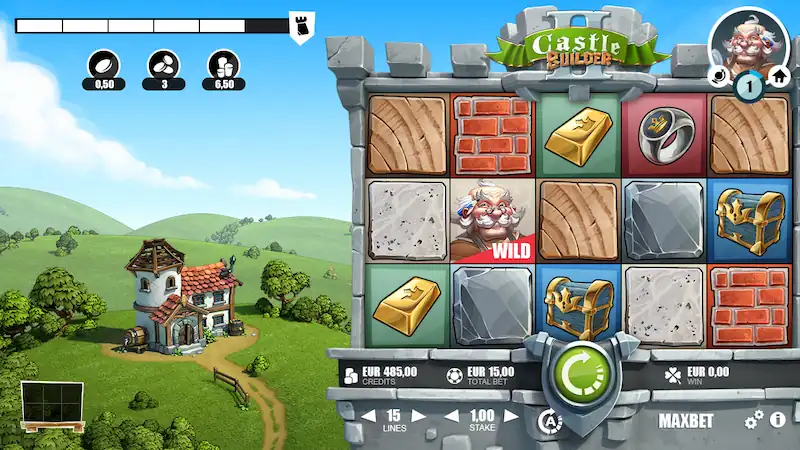 castle builder 2 rabcat slot