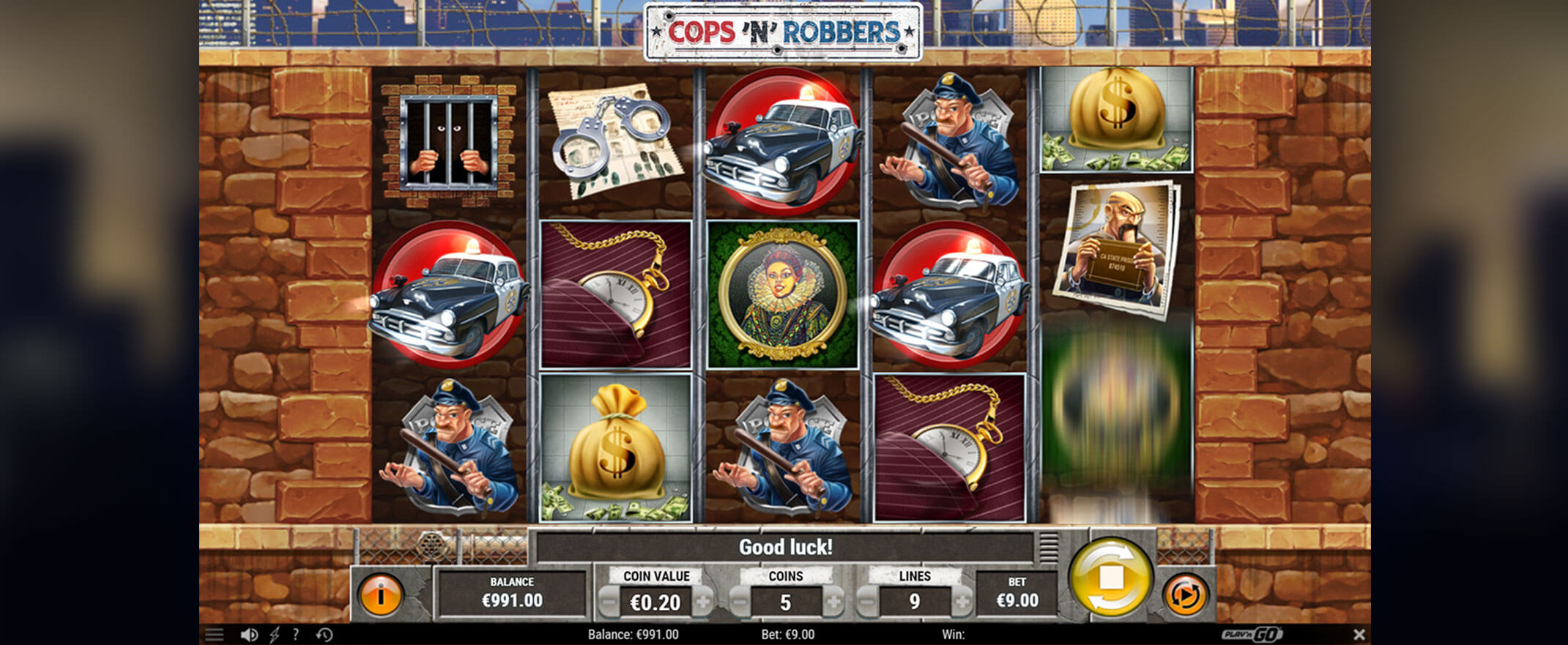 Cops'n'Robbers Spielautomat