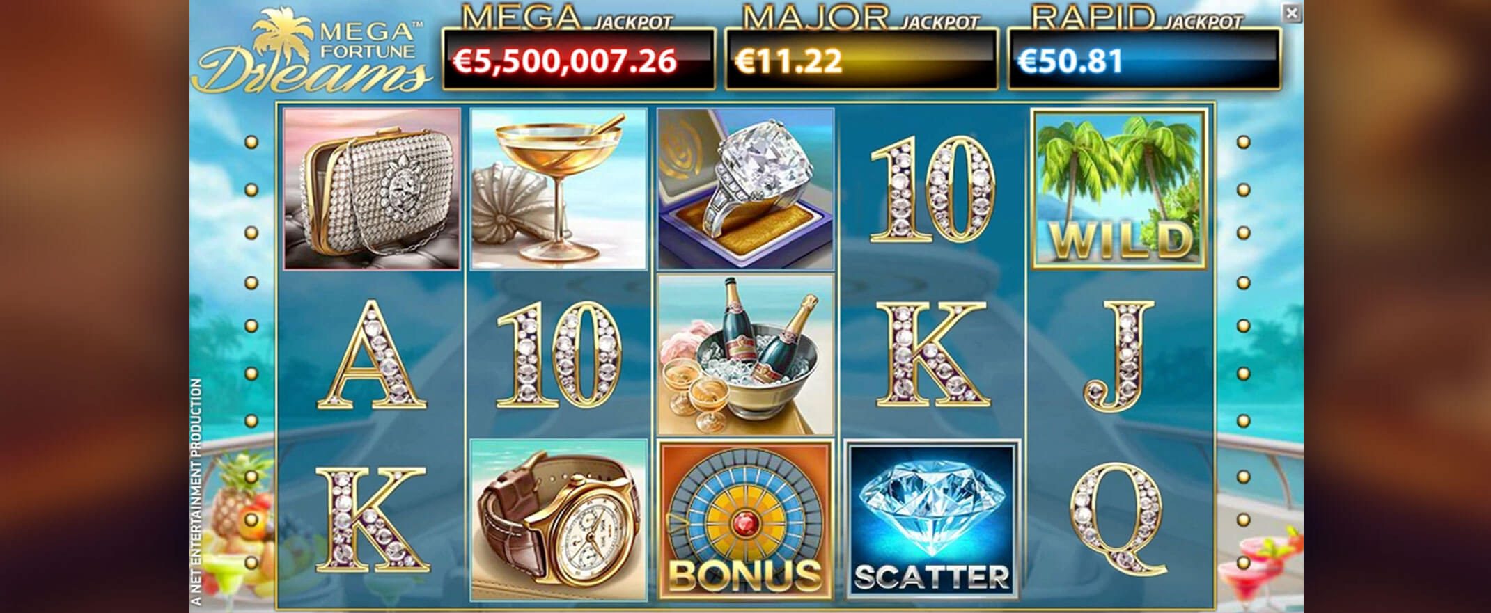 Mega Fortune Dreams Progressive Slot - Play for Jackpots in the Millions