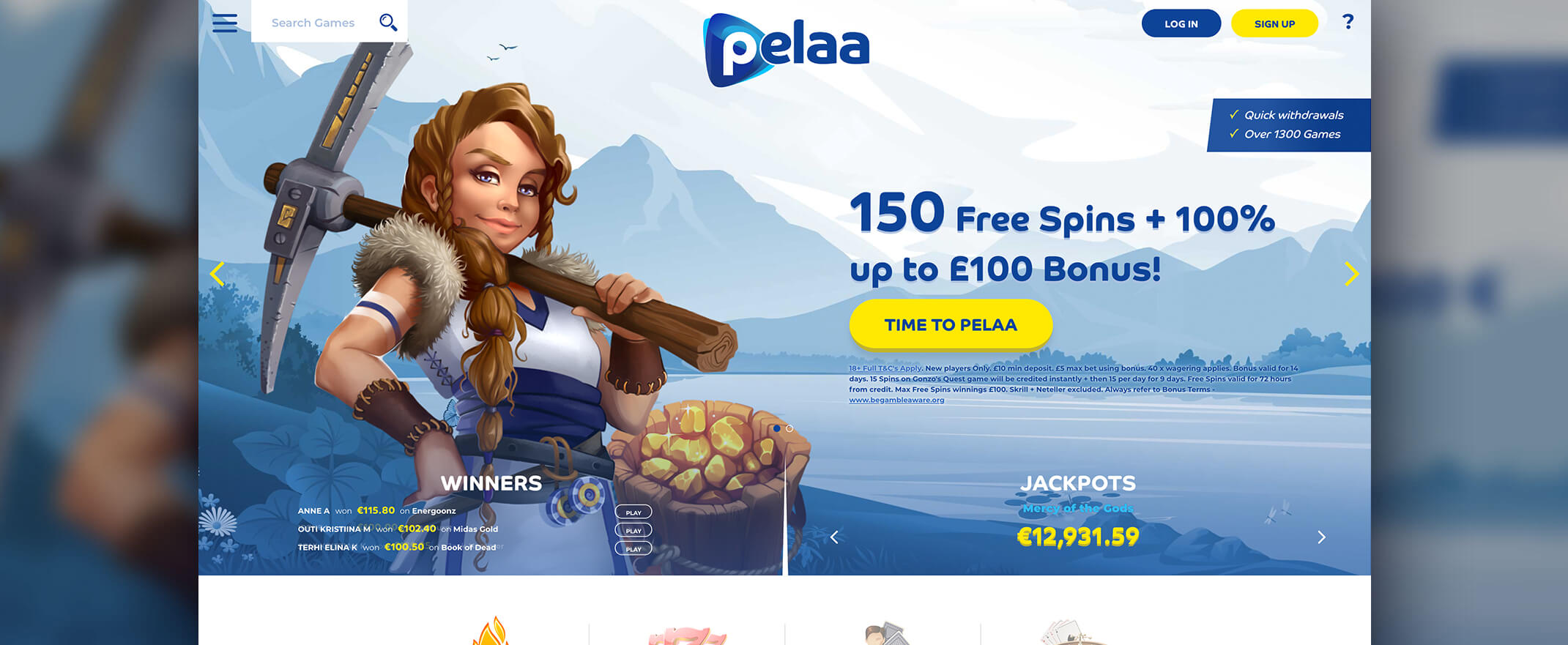 Pelaa Casino Bonus Spins